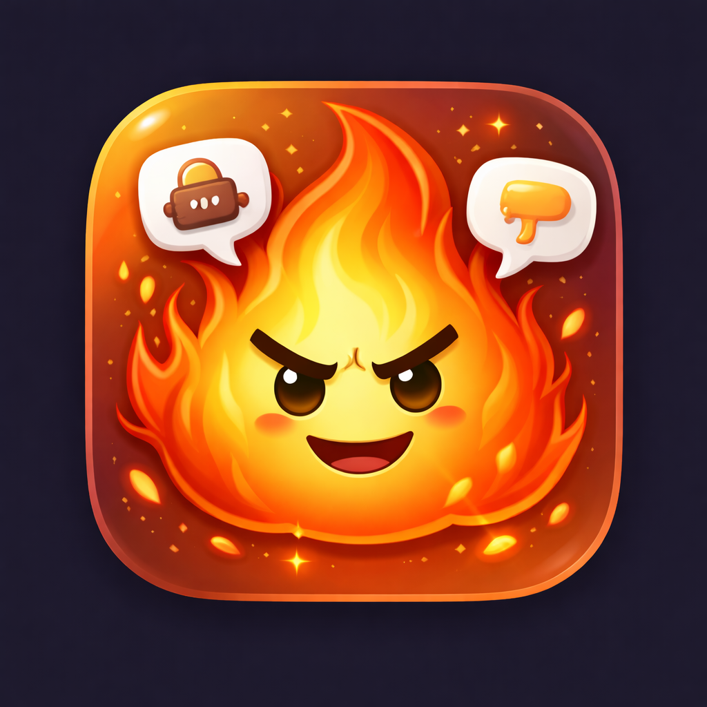Roast Me Gently App Icon